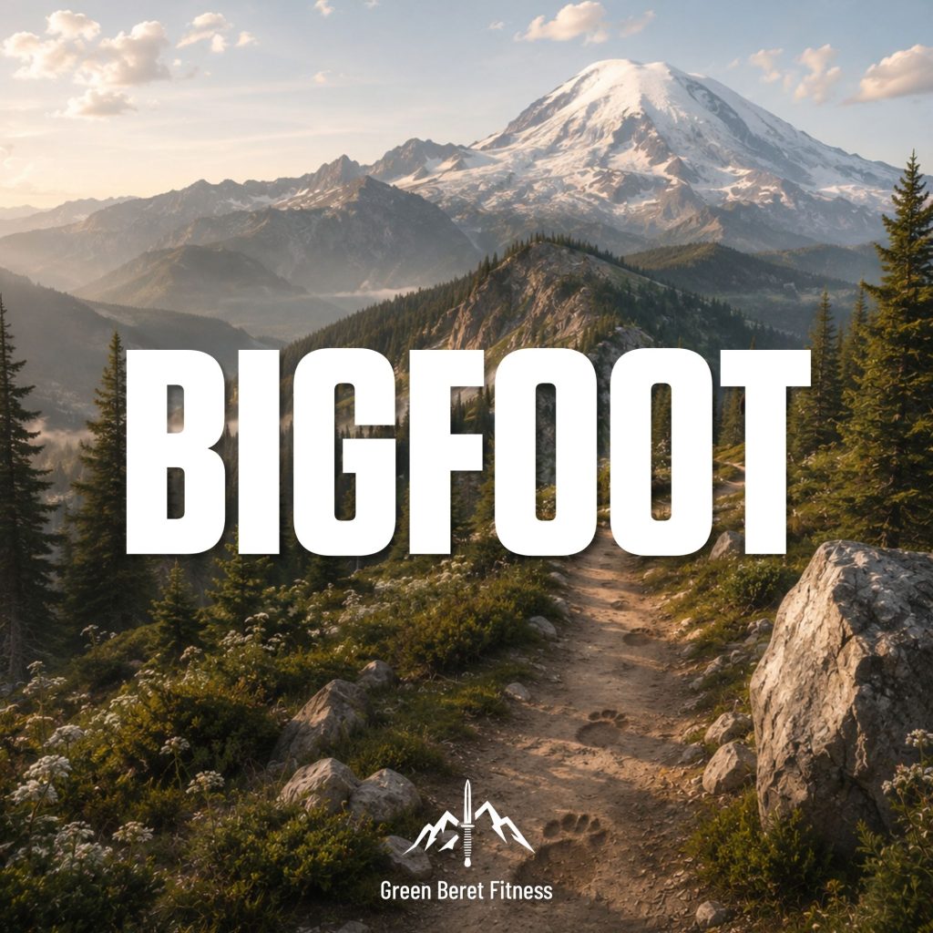 Bigfoot key art, Green Beret Fitness