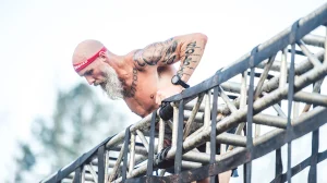 Spartan Race obstacle course action photo