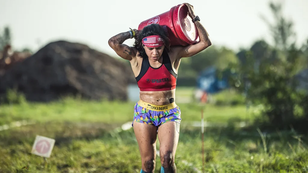 Spartan Race obstacle racer photo