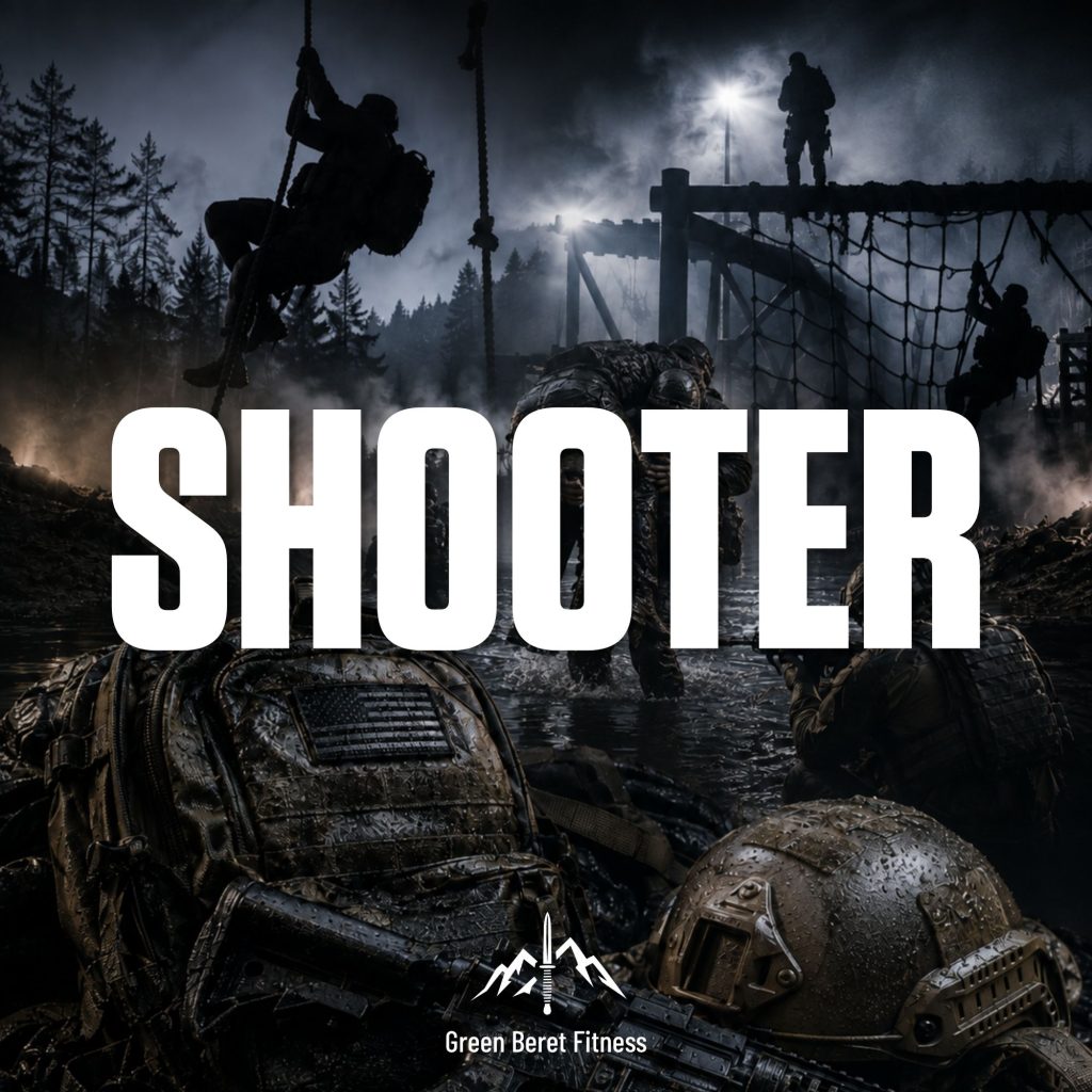 Shooter South Carolina key art, Green Beret Fitness