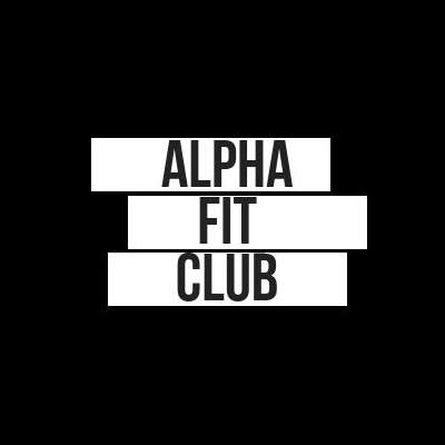 Alpha Fit Club logo