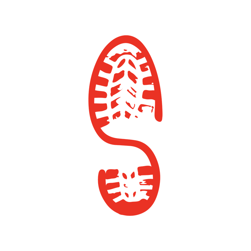Strides For Service circular emblem logo